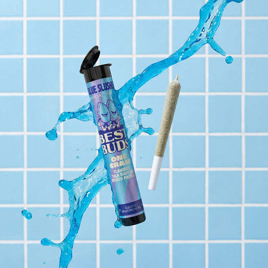 Blue Slushee Diamond Infused Pre Roll 1g