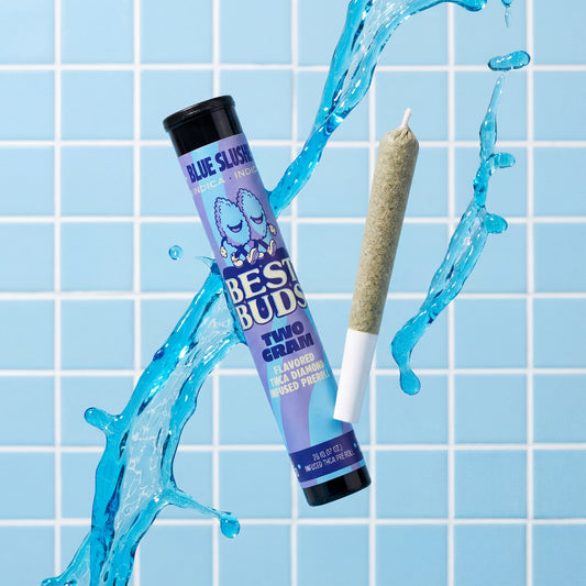 Blue Slushee Diamond Infused Pre Roll 2g
