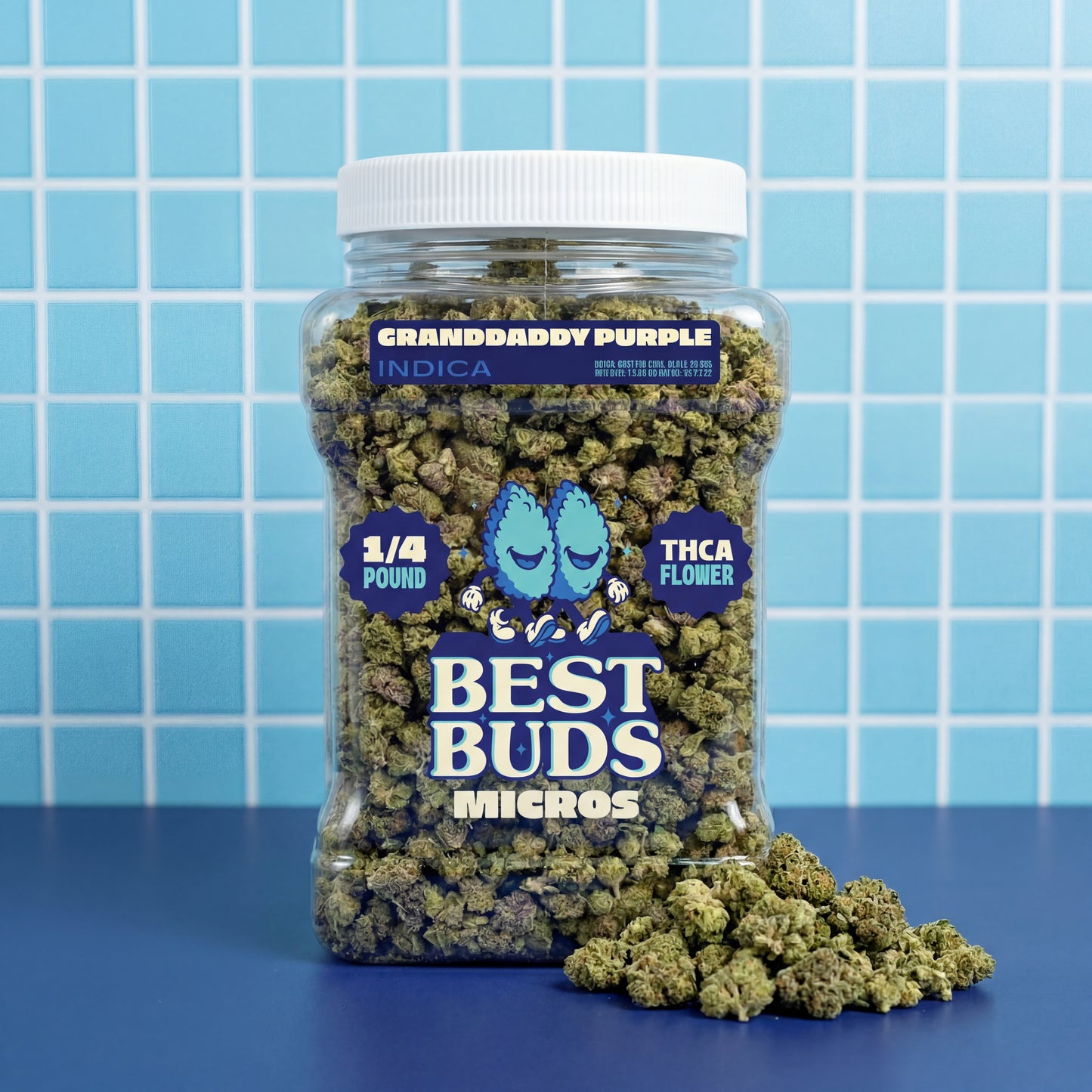 Best Buds Micros Grandaddy Purple THCA Flower