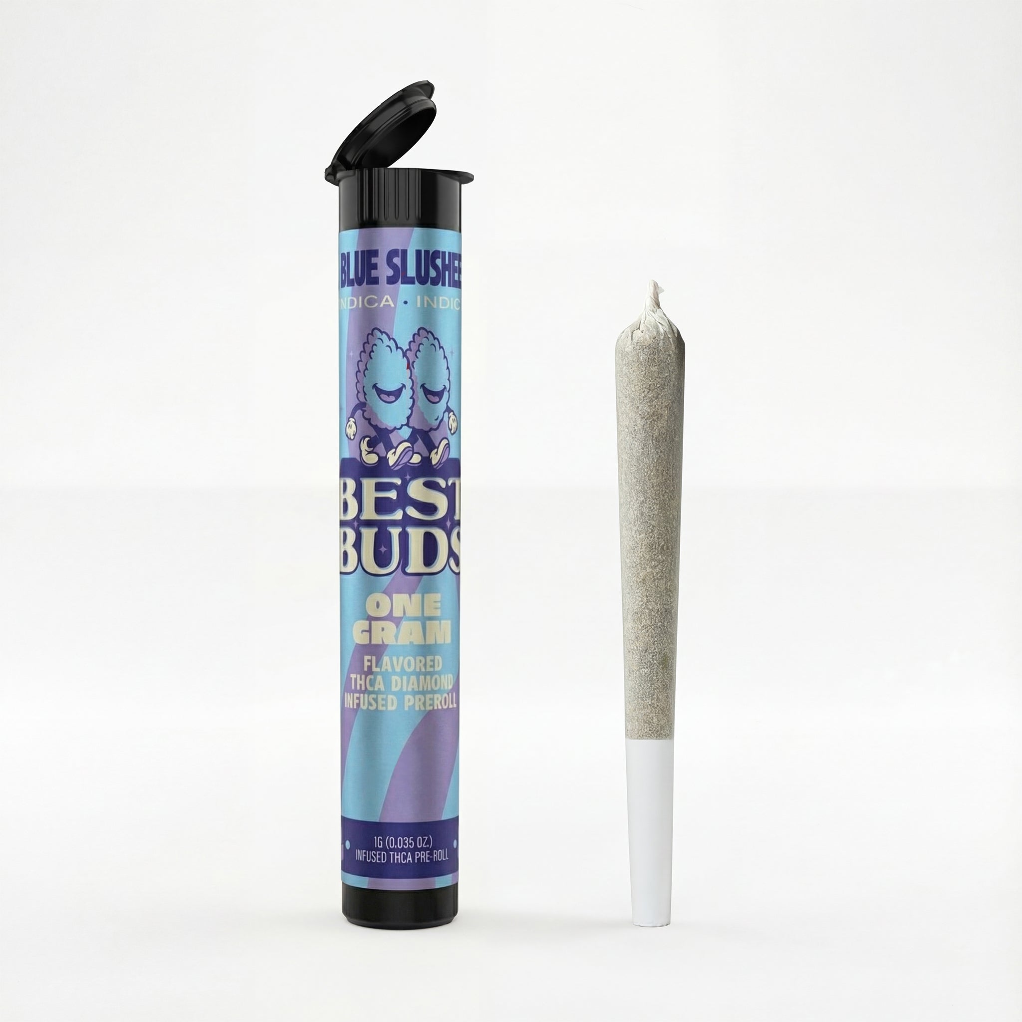 Blue Slushee Diamond Infused Pre Roll 1g