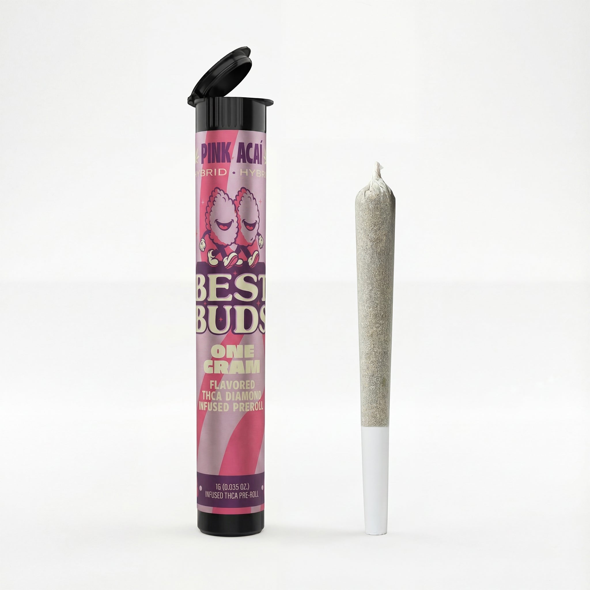 Pink Acai Diamond Infused Pre Roll 1g