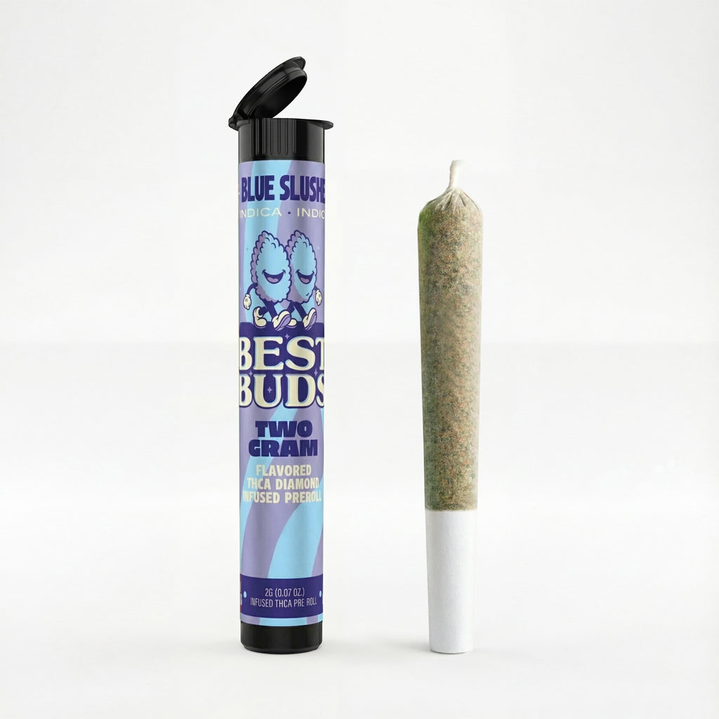 Blue Slushee Diamond Infused Pre Roll 2g